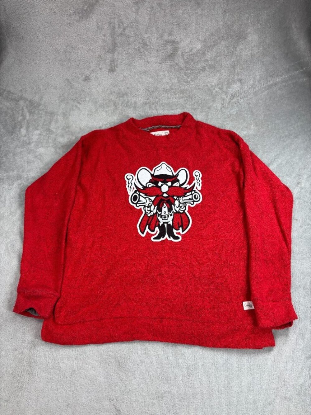 Pressbox by Royce Apparel NCAA Texas Tech Raider Football Sweatshirt Womens M